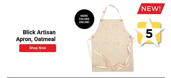 Blick Artisan Apron - Oatmeal