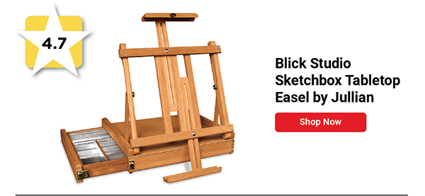 Blick Studio Sketchbox Tabletop Easel by Jullian