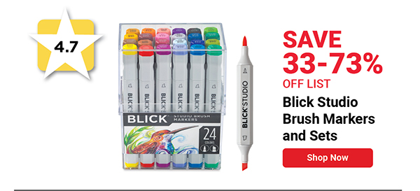 Blick Studio Brush Markers and Sets