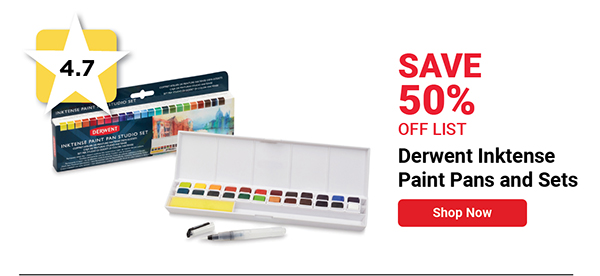 Derwent Inktense Paint Pans and Sets