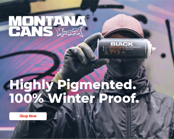 Montana Black Spray Paints