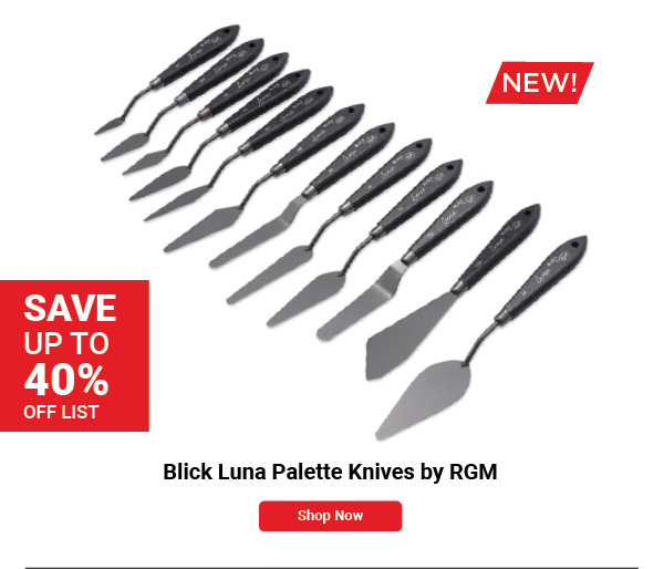 Blick Luna Palette Knives by RGM