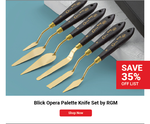 Blick Opera Palette Knife Set by RGM