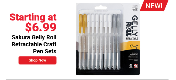 Sakura Gelly Roll Retractable Craft Pen Sets