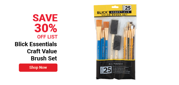 Blick Essentials Craft Value Brush Set