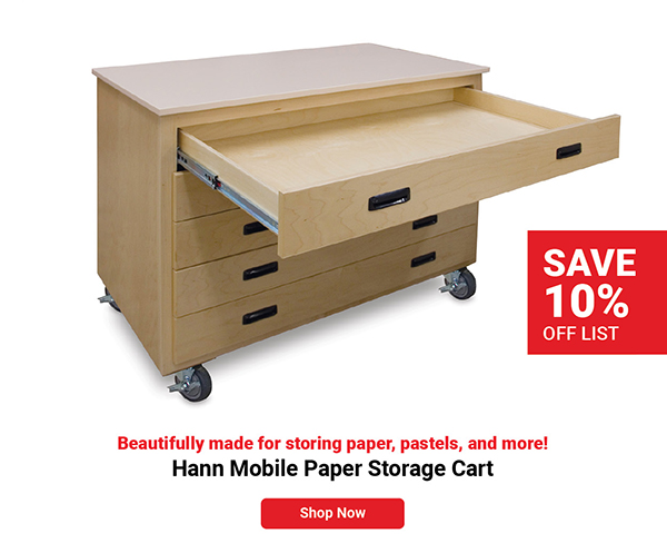 Hann Mobile Paper Storage Cart