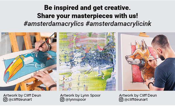 Be inspired and get creative. Share your masterpieces with us!