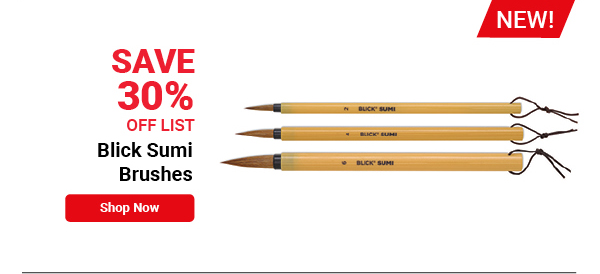 NEW! Blick Sumi Brushes