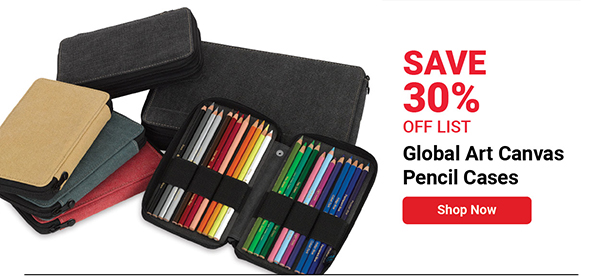 Global Art Canvas Pencil Cases