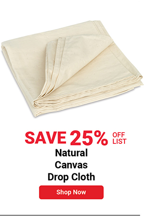 Natural Canvas Drop Cloth