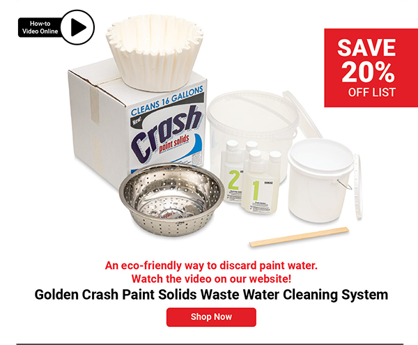 Golden Crash Paint Solids Waste Water Cleaning System