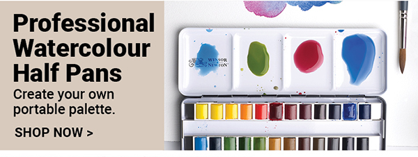 Winsor & Newton Professional Watercolor Half Pans