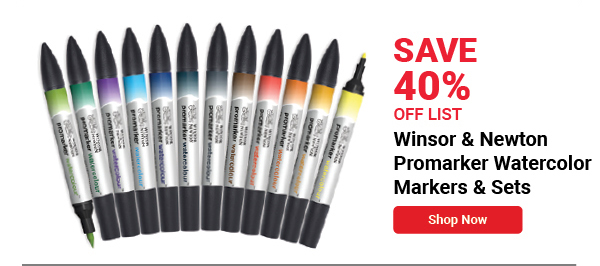 Winsor & Newton Promarker Watercolor Markers & Sets