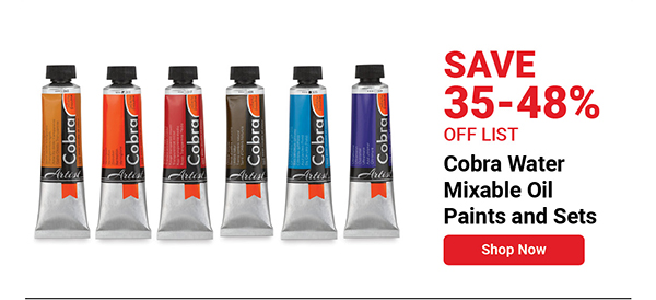Cobra Water Mixable Oil Paints and Sets
