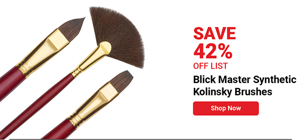 Blick Master Synthetic Kolinsky Brushes