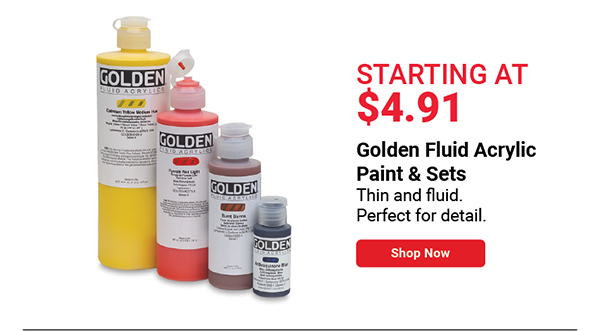 Golden Fluid Acrylic Paint & Sets