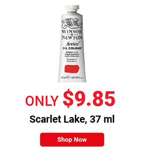 Winsor & Newton Artists' Oil Color - Scarlet Lake, 37 ml tube