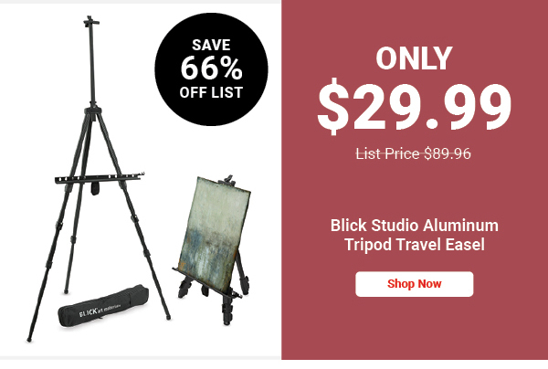 Blick Studio Aluminum Tripod Travel Easel