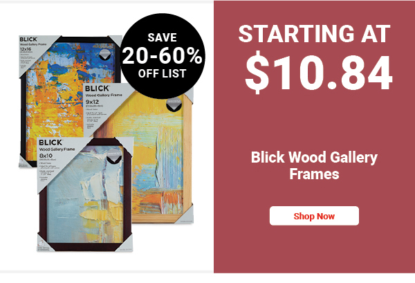 Blick Wood Gallery Frames