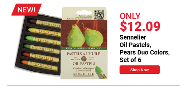 Sennelier Oil Pastels - Pears Duo, Set of 6