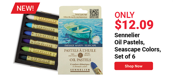 Sennelier Oil Pastels - Seascape, Set of 6