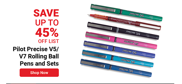 Pilot Precise V5/V7 Rolling Ball Pens and Sets