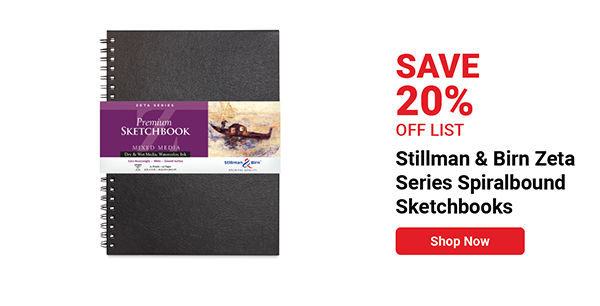 Stillman & Birn Zeta Series Spiralbound Sketchbooks