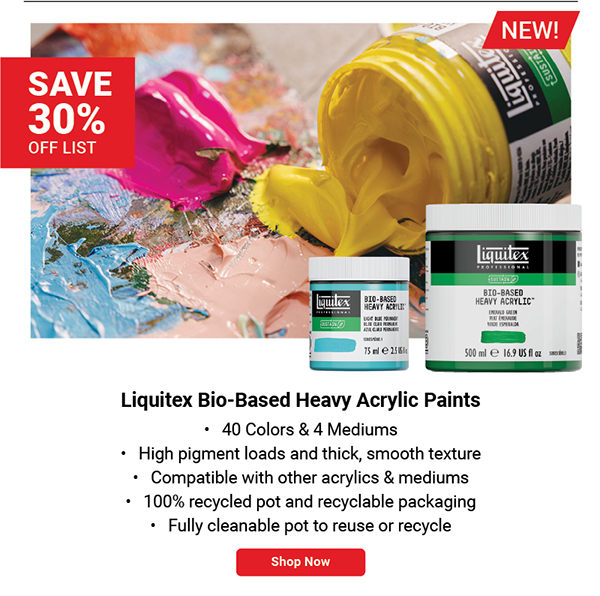 Liquitex Bio-Based Heavy Acrylic Paints and Sets