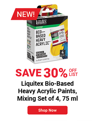 Liquitex Bio-Based Heavy Acrylic Paints - Set of 4, Mixing, 75 ml