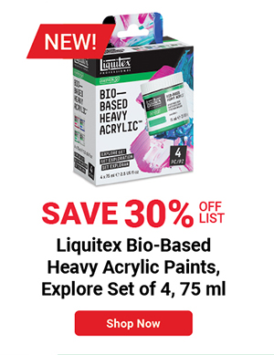 Liquitex Bio-Based Heavy Acrylic Paints - Set of 4, Explore, 75 ml