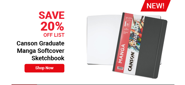 Canson Graduate Manga Softcover Sketchbook