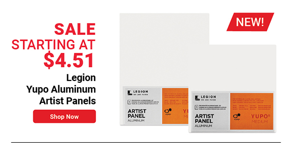 Legion Yupo Aluminum Artist Panels