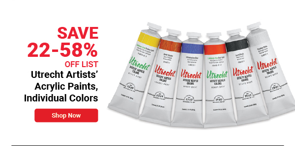 Utrecht Artists' Acrylic Paints, Individual Colors