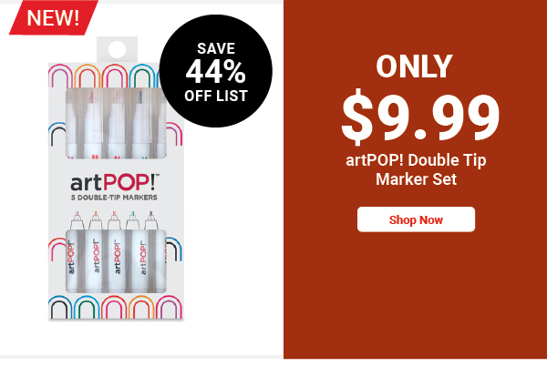 artPOP! Double Tip Marker Set