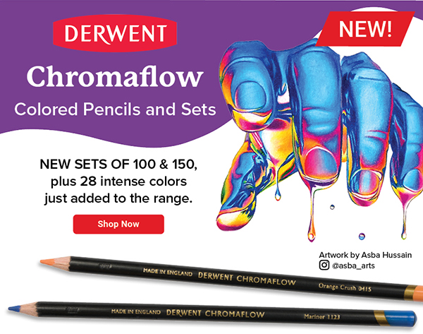 Derwent Chromaflow Colored Pencil Sets