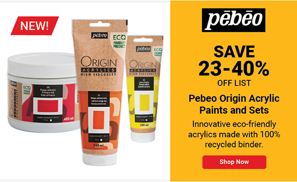 Pebeo Origin Acrylic Paints and Sets