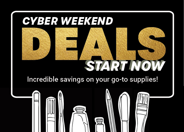 Cyber Weekend Deals Start Now!