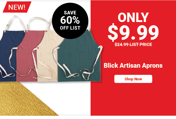 Blick Artisan Aprons