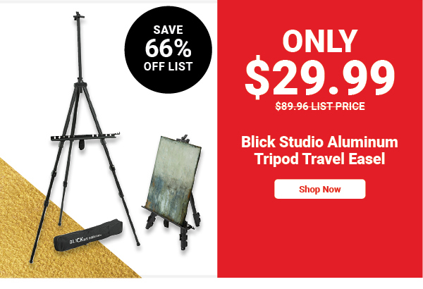 Blick Studio Aluminum Tripod Travel Easel