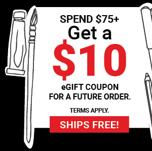 Spend $75+ Get a $10 eGift Coupon for a Future Order