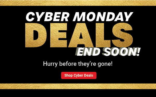 Cyber Monday Deals - End Soon!