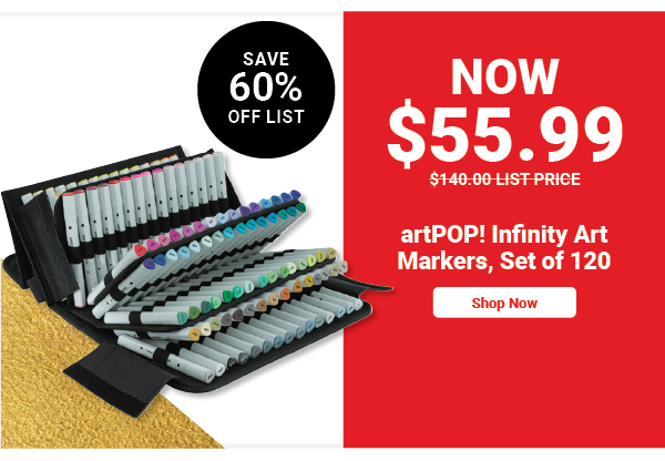 artPOP! Infinity Art Markers - Set of 120