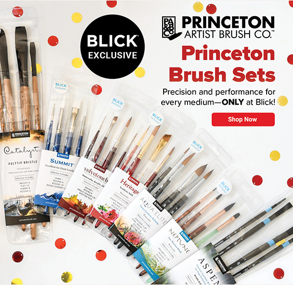 BLICK Exclusive! Princeton Brush Sets