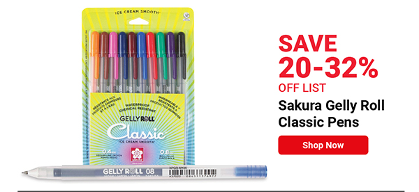 Sakura Gelly Roll Classic Pens