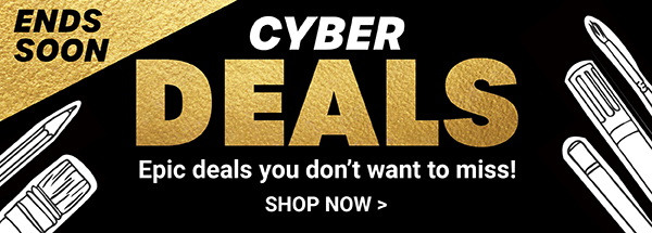 Cyber Deals Ends Soon - Shop Now >