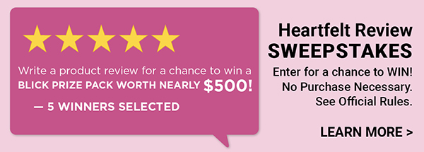 Heartfelt Review Sweepstakes - Learn More >