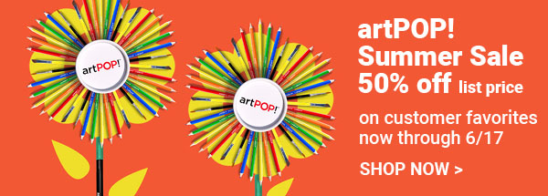 artPOP! Summer Sale - Shop Now >