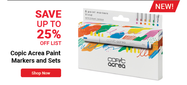 Copic Acrea Paint Markers and Sets