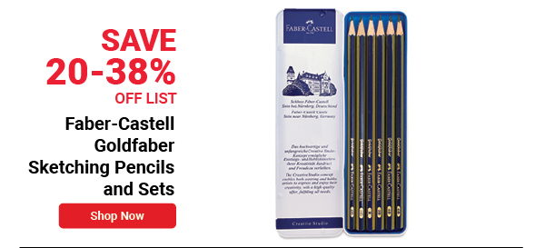 Faber-Castell Goldfaber Sketching Pencils and Sets