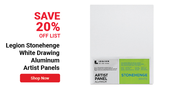 Legion Stonehenge White Drawing Aluminum Artist Panels